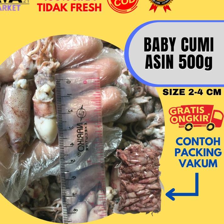 

ⅎ Baby Cumi Asin Fresh 500 Gram ☉