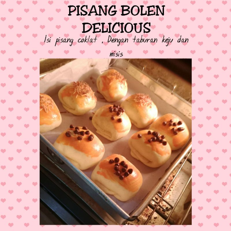 

PISANG BOLEN DELICIOUS , ISI PISANG COKLAT