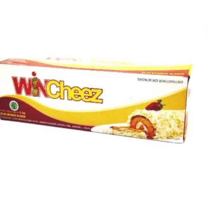 

™ Keju WinCheez Cheddar 2kg / CHEDDAR CHEESE BLOCK WINCHEEZ ◄