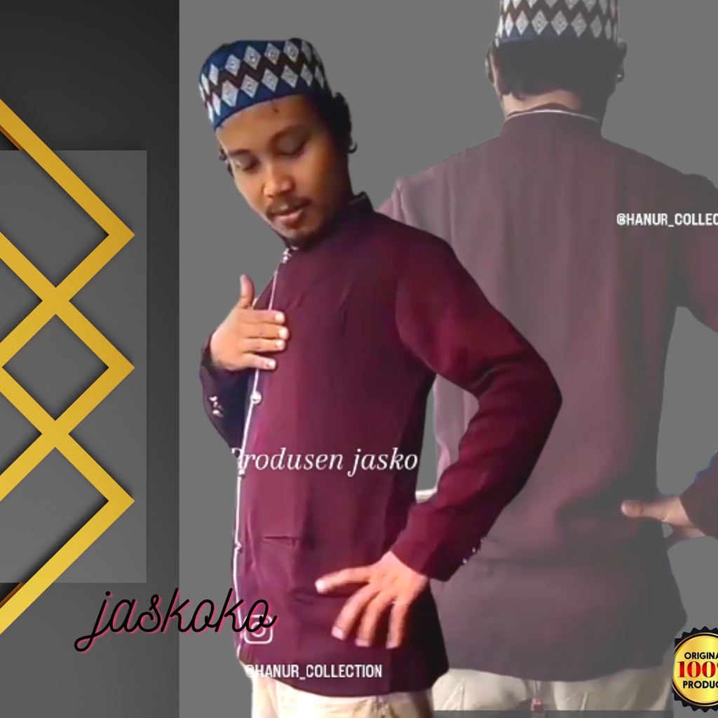 baju jasko pria/Jasko Jas Koko Pria Koko
