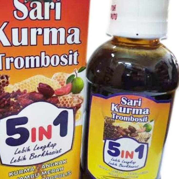 

➵ Sari Kurma Trombosit 5 in 1 Kecil 280gr Angkak Jambu ✳