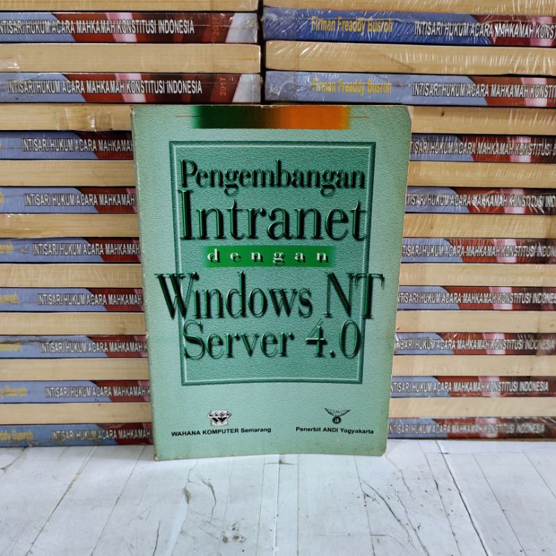 

BUKU ORIGINAL - PENGEMBANGAN INTERNET DENGAN WINDOWS NT SERVER 4.0