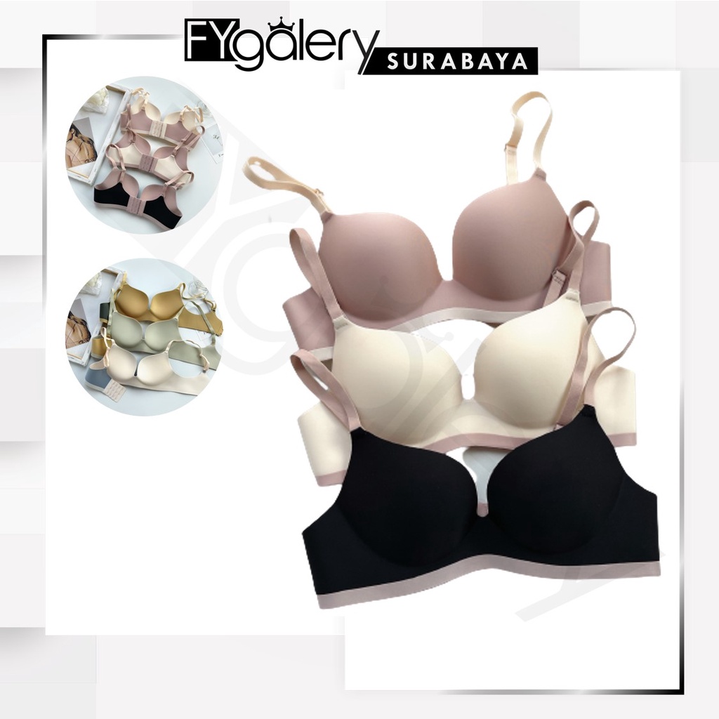 FYGALERYSURABAYA BRA555 Bra  Push Up Invisible Bra Dalam Wanita