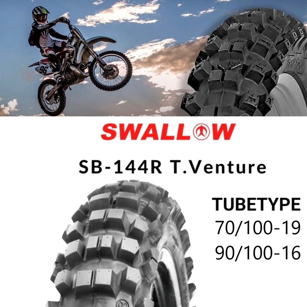 BAN LUAR SWALLOW TERRA VENTURE CROSS 16 19 Depan Belakang Ban Trail KLX