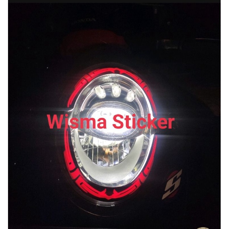 Stiker Alis Scoopy Batik / Stiker Alis Scoopy 2017-2020 / Stiker Alis Scoopy Keren