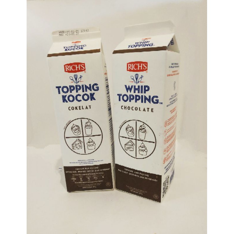 

✨NEW✨ -Rich's Topping Chocolate- 1.1.23