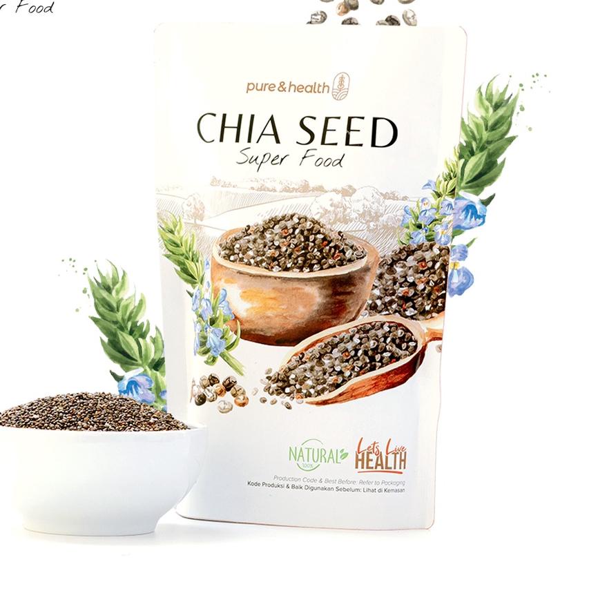 

۝ Biji Chia Seed 500 gr Organik Black Chiaseed Diet Original Natural Super Food ➭