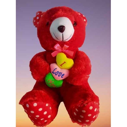 (RS)boneka teddy bear love /boneka beruang love /boneka lucu/boneka viral