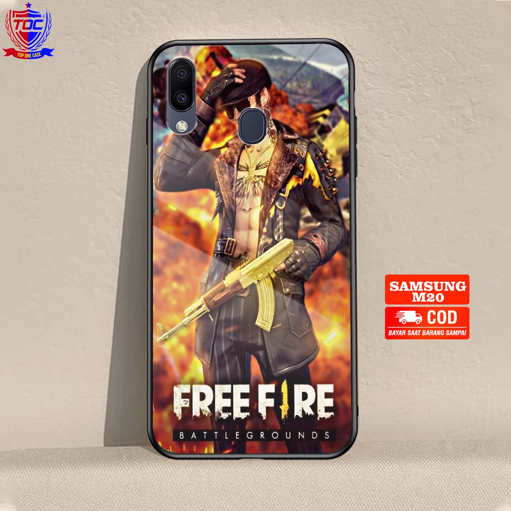 Case SAMSUNG M20 - Casing SAMSUNG M20 Terbaru Top One Case [ GAME FF ] Casing Hp SAMSUNG M20 - kesin