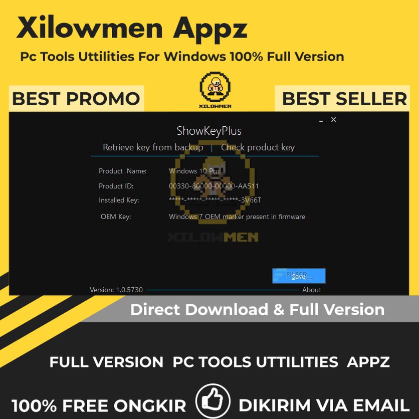 [Full Version] ShowKeyPlus Pro PC Tools Software Utilities Lifetime Win OS