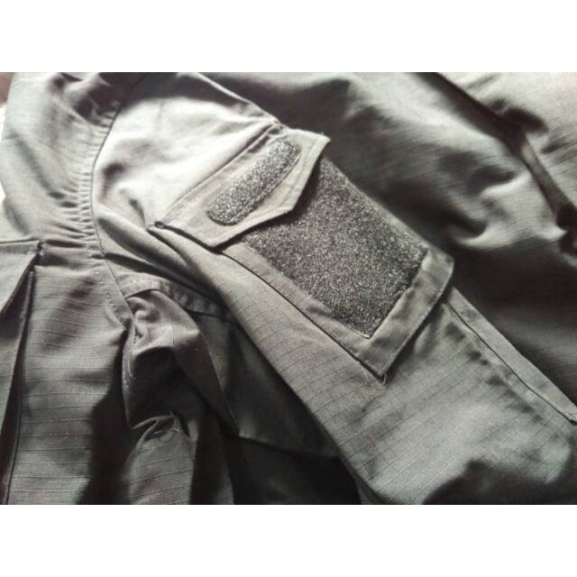 Jata Zw979 Jaket Brimob Hitam Ori Jatah