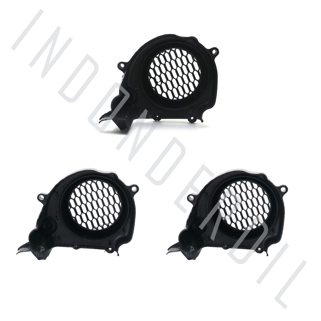 Tutup-Cover-Pelindung Kipas Magnet-Magnit Mesin Karbon-Carbon Beat eSP K1A LED-Street eSP K1A &amp; Genio