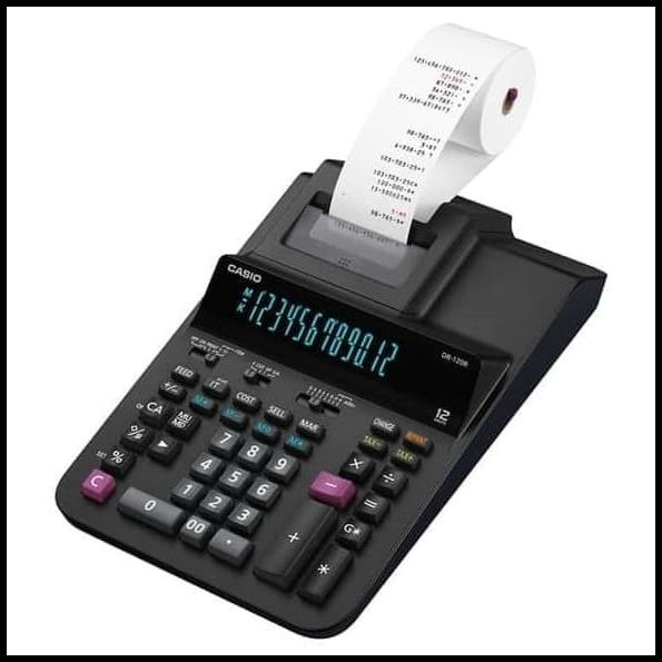 

Casio Dr-120R - Kalkulator Struk Print / Printing Calculator 120 R