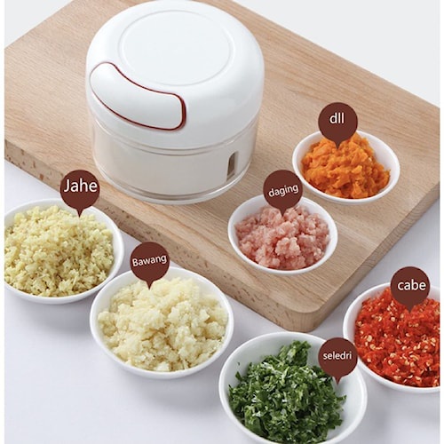 Manual Speedy Chopper Mini Blender Tarik Manual 2 Mata Pisau