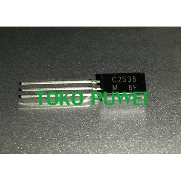 2S C2538 2SC2538 NPN Epitaxial Planar Transistor BF25 puw331 Kualitas Baik