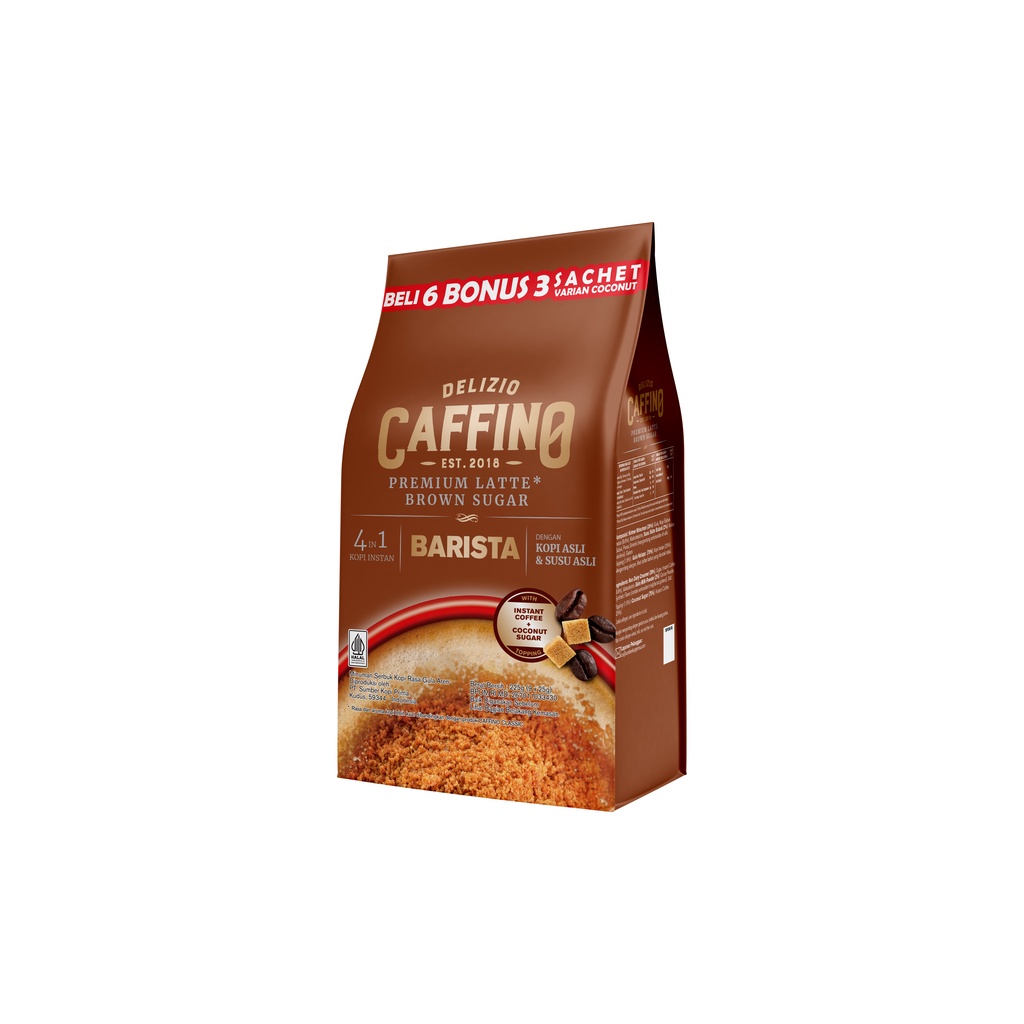 

Caffino Barista Brown Sugar Gusset @25 gr