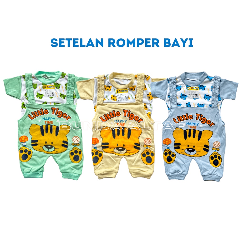 Romper Bayi Daffa SNI (3 - 9 bulan) Jumper Anak Bayi [ Bunda Altaf ]