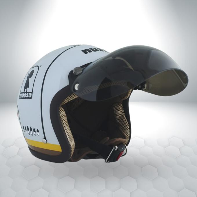 Helm Retro/Bogo Nussa Rara Grey