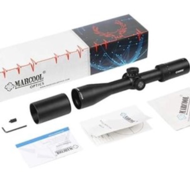 TELESKOP MARCOOL TERBARU 2020 4-16x44 sf HK RETICLE mounting double baut TUTUP FLIP