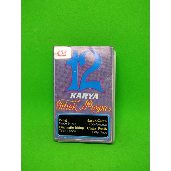 Kaset Pita 12 Karya TITIEK PUSPA