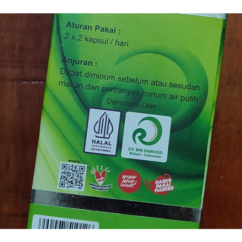 Kapsul Gemuk Badan / Penambah Nafsu Makan / Obat Gemuk Dewasa