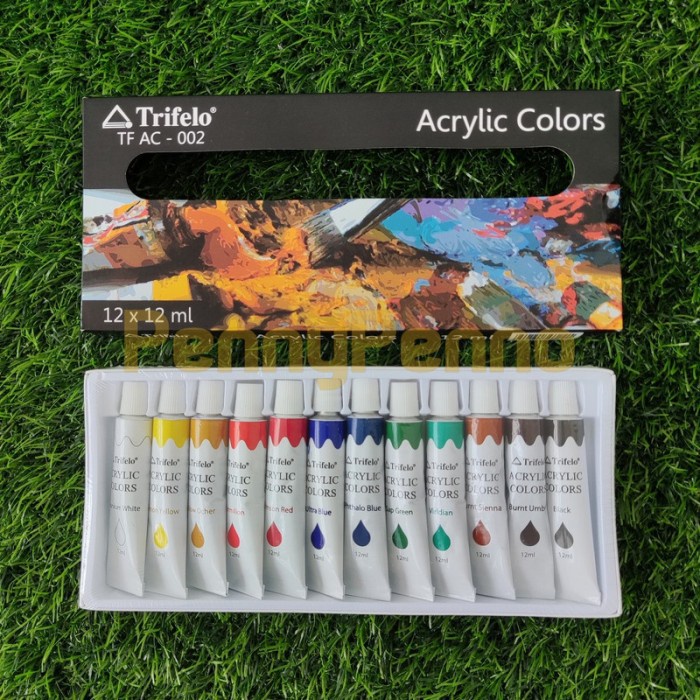 

Acrylic Trifelo 12x12ml /Cat Akrilik Trifelo 12x12ml