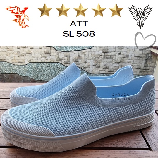 Sepatu Slip On Wanita ATT SL 508 Anti Air Lentur Trendy 37-40