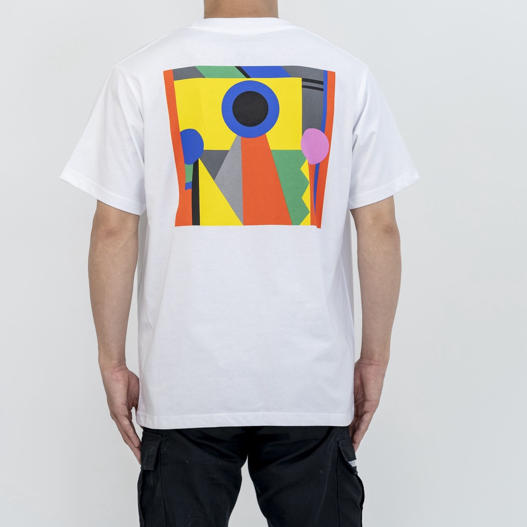 Screamous Kaos T-Shirt SQUARE WHITE