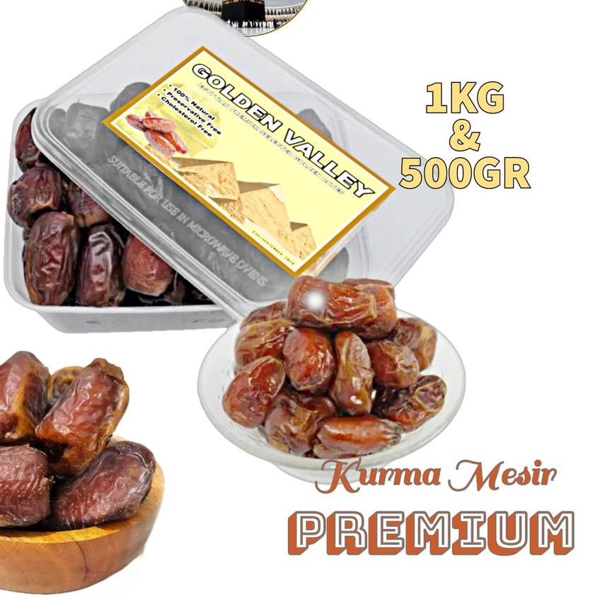 

❅ kurma mesir 1kg+ box mika ➤