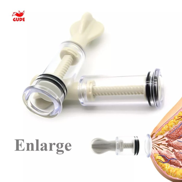 Terlaris ✨ -MM Nipple sucker Breast Nipple Sucker Massage Pump Vacuum Clamps F492i - S- 2.1.23