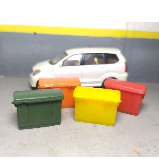 Acc diorama Tong Sampah Besar skala 1/64
