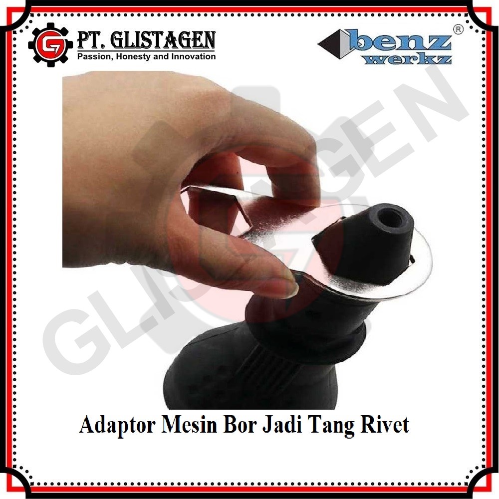 BENZ BZ-9055 Adaptor Tang Rivet Mesin Bor - Ripet Gun Elektrik Adapter