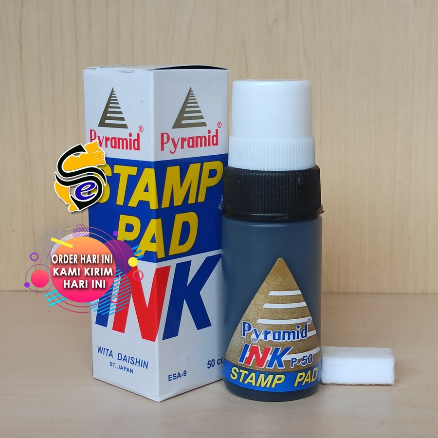 

Tinta Stempel Pyramid Tersedia Warna Hitam Biru Merah Dan Ungu