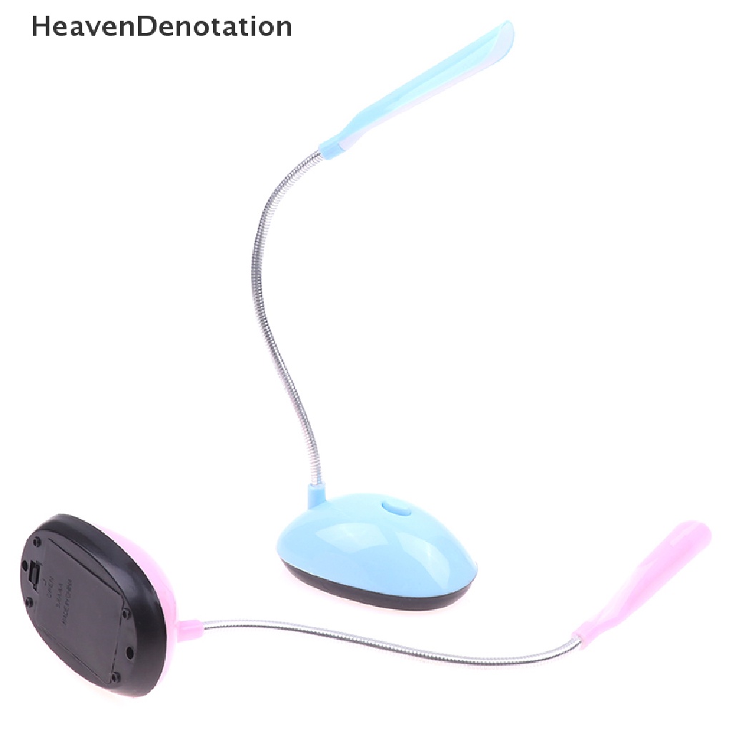 [HeavenDenotation] Lampu Meja Untuk Kamar Tidur LED Meja Belajar Buku Lampu Samping Tempat Tidur Lampu Baca HDV