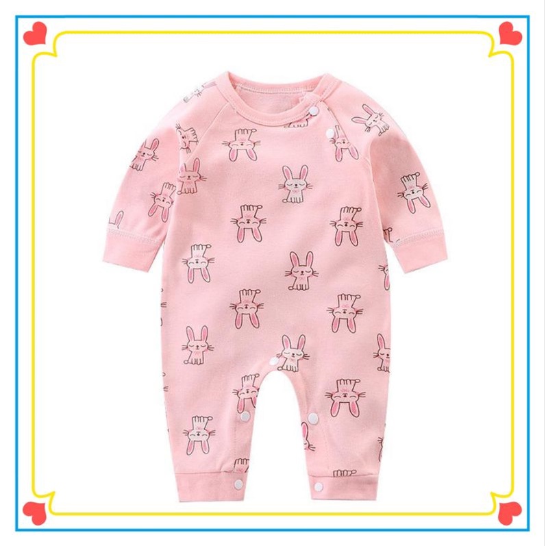 [ Usia 0-3 Bulan ] Baju Bayi Newborn Impor / Bodysuit Baby / Romper Bayi Lengan Panjang