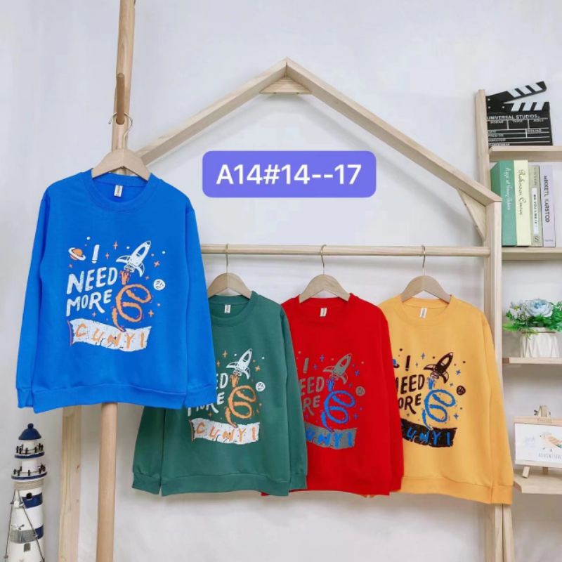 2-7 Tahun Sweter Import Anak Laki laki  KODE A41| Atasan Lengan Panjang Anak Laki laki