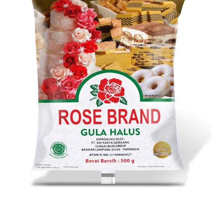 

K21 gula halus rose brand 500 gram HARGA MURAH ㅺ
