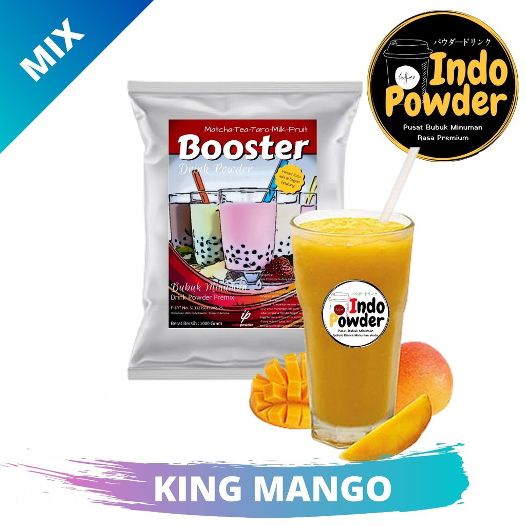 

✨NEW✨ -Bubuk Minuman MANGO Mangga 1kg | Drink Powder Flavour Rasa King Thai Mango Premix Instan - Indo Powder- 1.1.23
