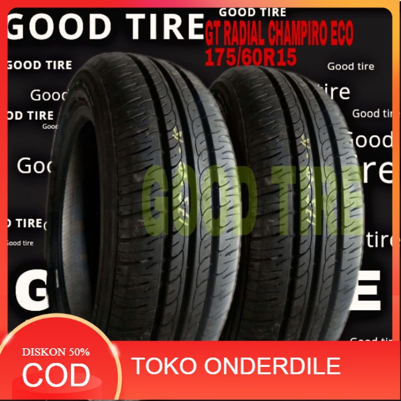 GT RADIAL CHAMPIRO 175-60-15 R15 RING 15 COPOTAN SECOND SEKEN BEKAS