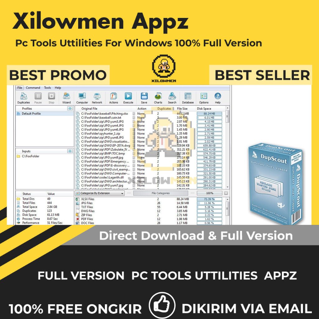 [Full Version] Dup Scout Pro PC Tools Software Utilities Lifetime Win OS