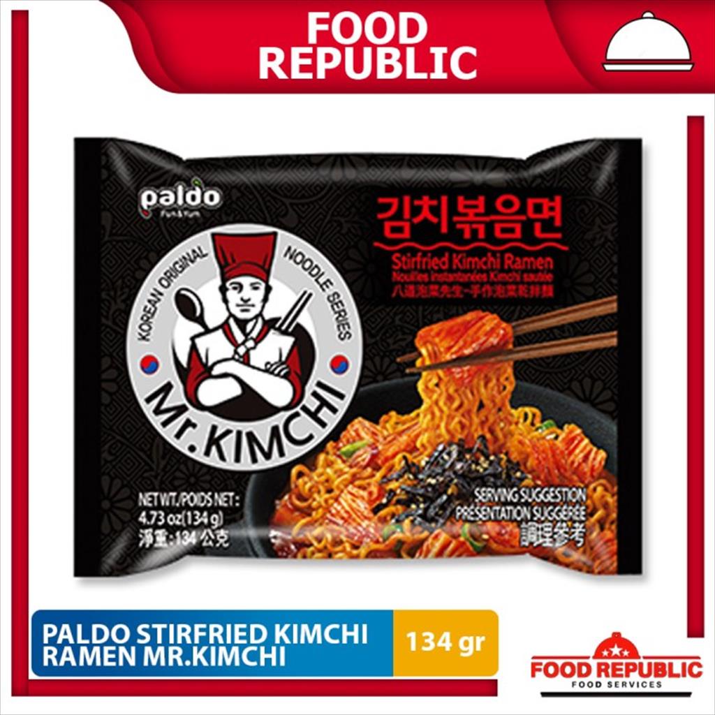 Paldo Mr.Kimchi Stirfried Kimchi Ramen Goreng 134 gr Mie Korea