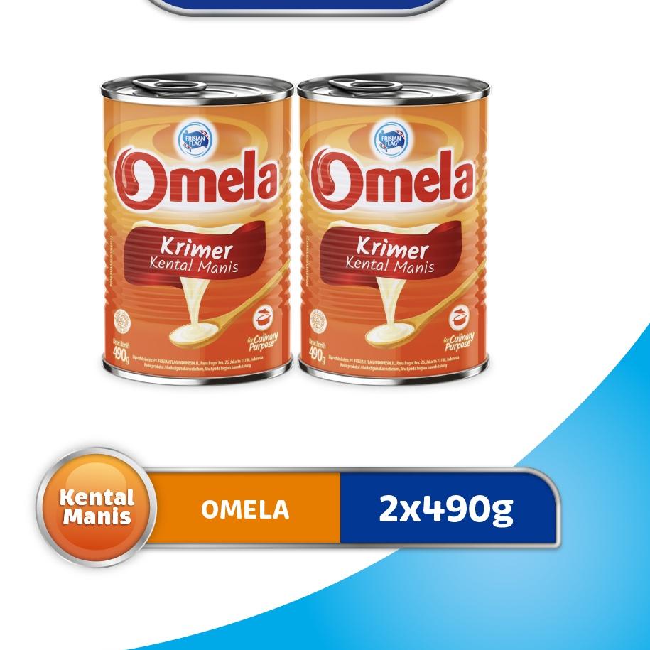 

Terlaris Today Frisian Flag Omela Susu Kental Plain Kaleng 2 x 490 gr !
