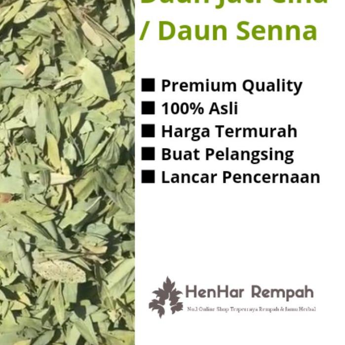 

BISA ✨COD✨ Daun Jati Cina / Daun Senna untuk pelangsing 1 Kg !