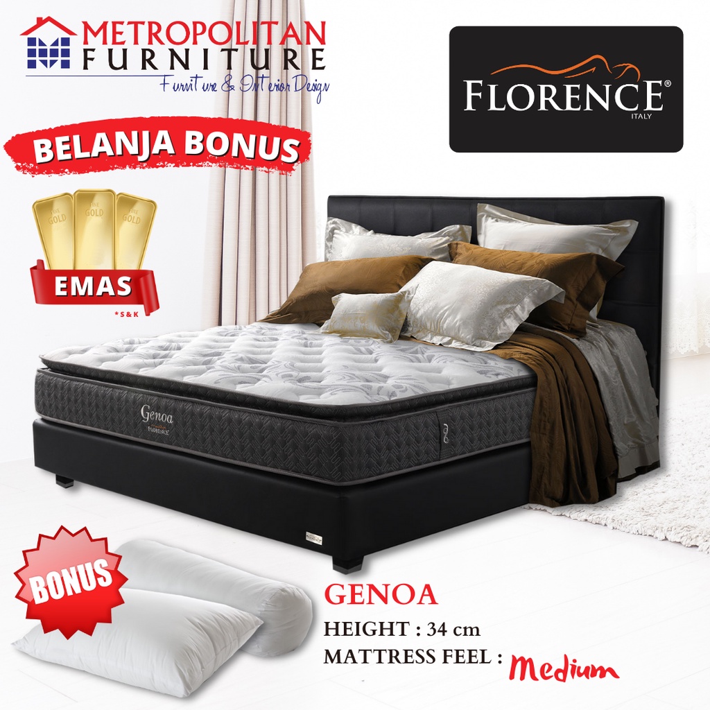 Kasur Springbed Florence Genoa Spring bed matras