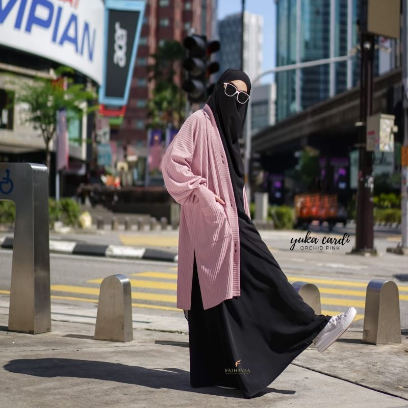 ASLI YUKA CARDI FATHAYA READY STOCK