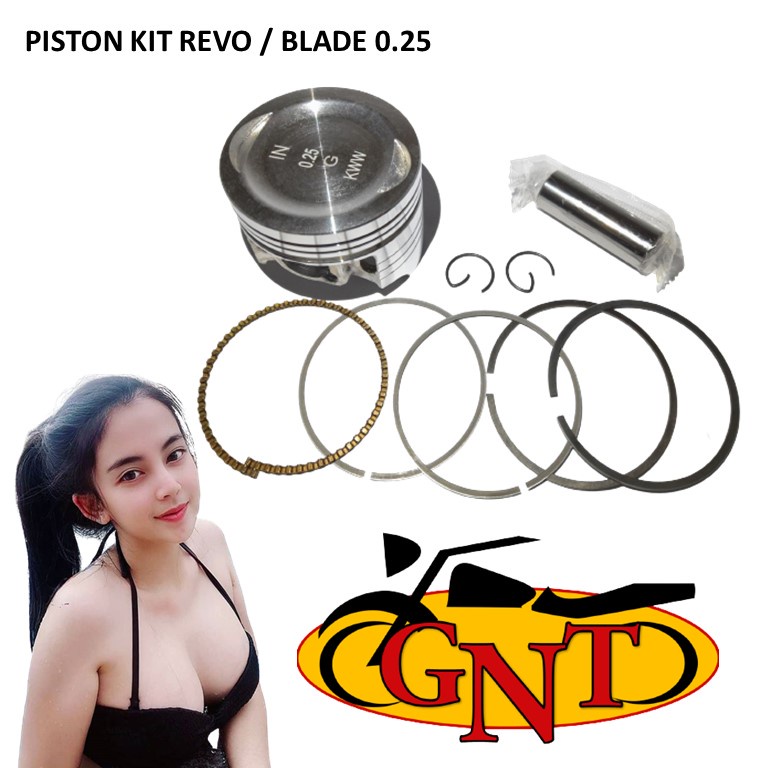 PISTON KIT REVO / BLADE 0.25 / PISTON KIT REVO / BLADE 0.50 / PISTON KIT REVO / BLADE 0.75 / PISTON 