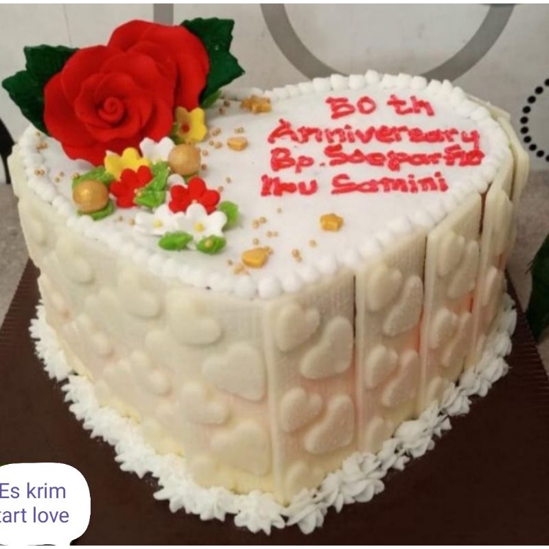 

Es krim tart anniversary simpel