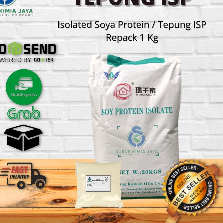 

✫ Tepung ISP / Isolated Soya Protein 1 KG ♢