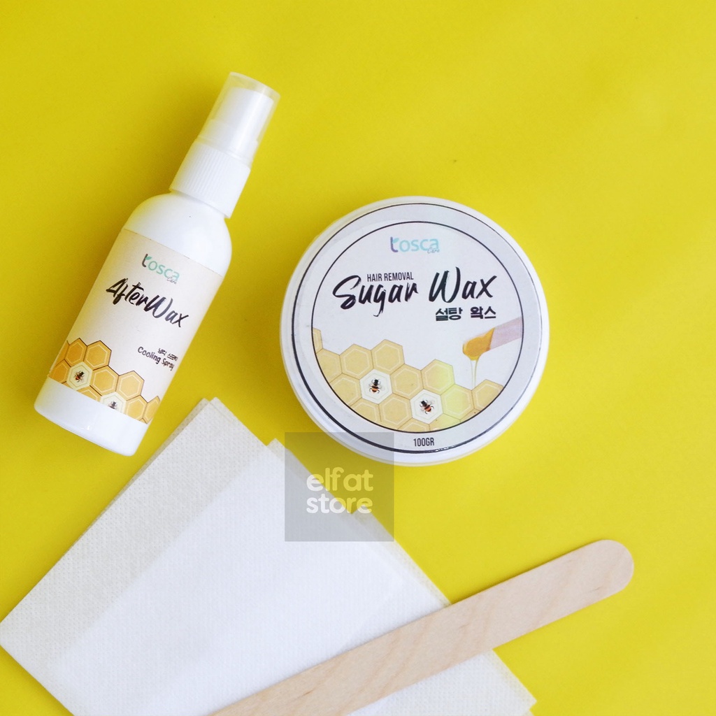 Sugar Waxing Kit Tosca Penghilang Bulu Ketiak  Alami Waxing Ketiak