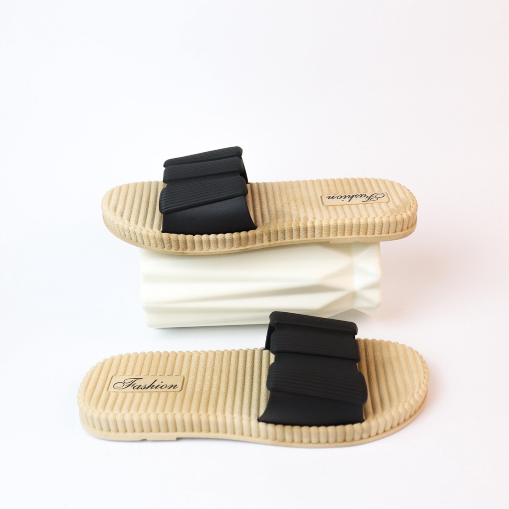 Kiky Sandal Selop Wanita Slip On Teplek - Demorin Sendal